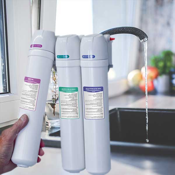 Drink Better Water From Your Tap With The Three-Stage Reverse Osmosis Drinking Water Filtration System